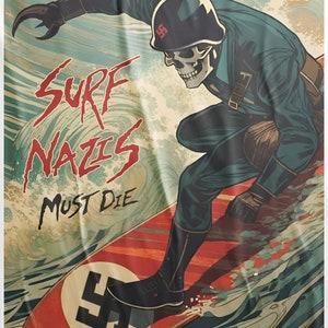Los nazis del surf deben morir - Póster original
