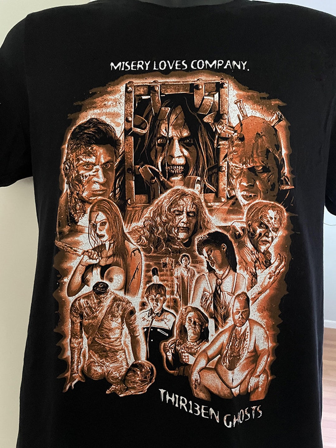 Thirteen Ghosts - Misery Loves Company T-shirt - Etsy