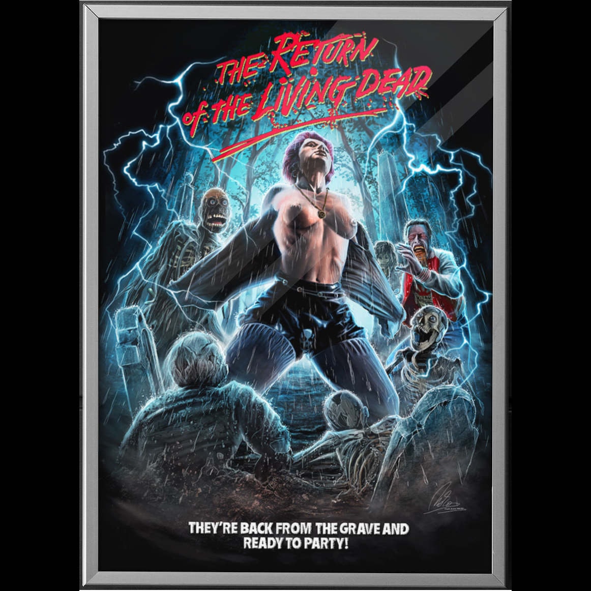 Return of the Living Dead - Readyto Party Poster - Etsy