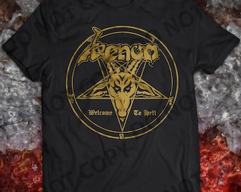 Venom Welcome to Hell T shirt Etsy Australia