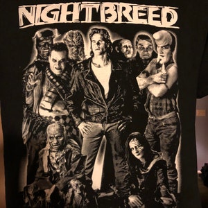 NightBreed Tshirt *FREE SHIPPING* Hellraiser pinhead clive barker