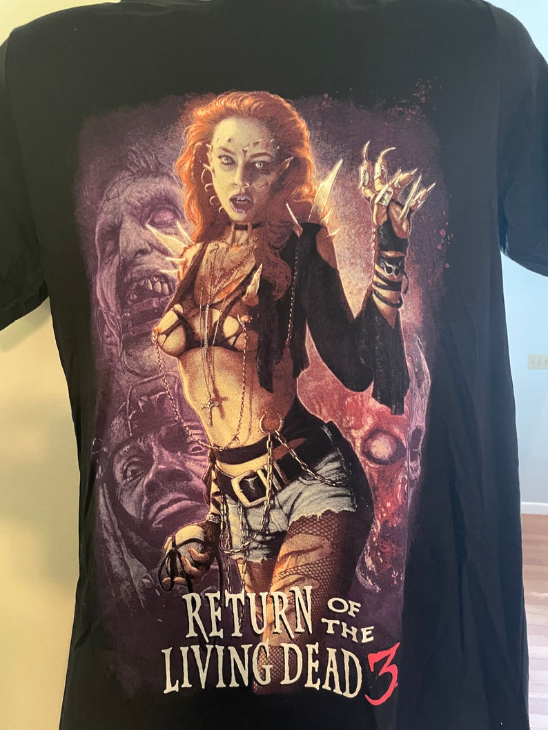 Return of the Living Dead 3 Julie's Hunger Tshirt Etsy