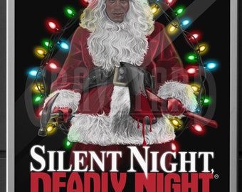 Silent Night Deadly Night - Lights Poster