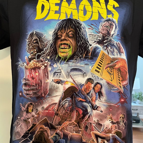 Demons - Metropol Kino T-Shirt 1985 Film offiziell lizenziert