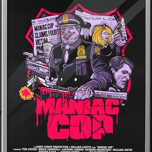 Maniac Cop - Shield Poster