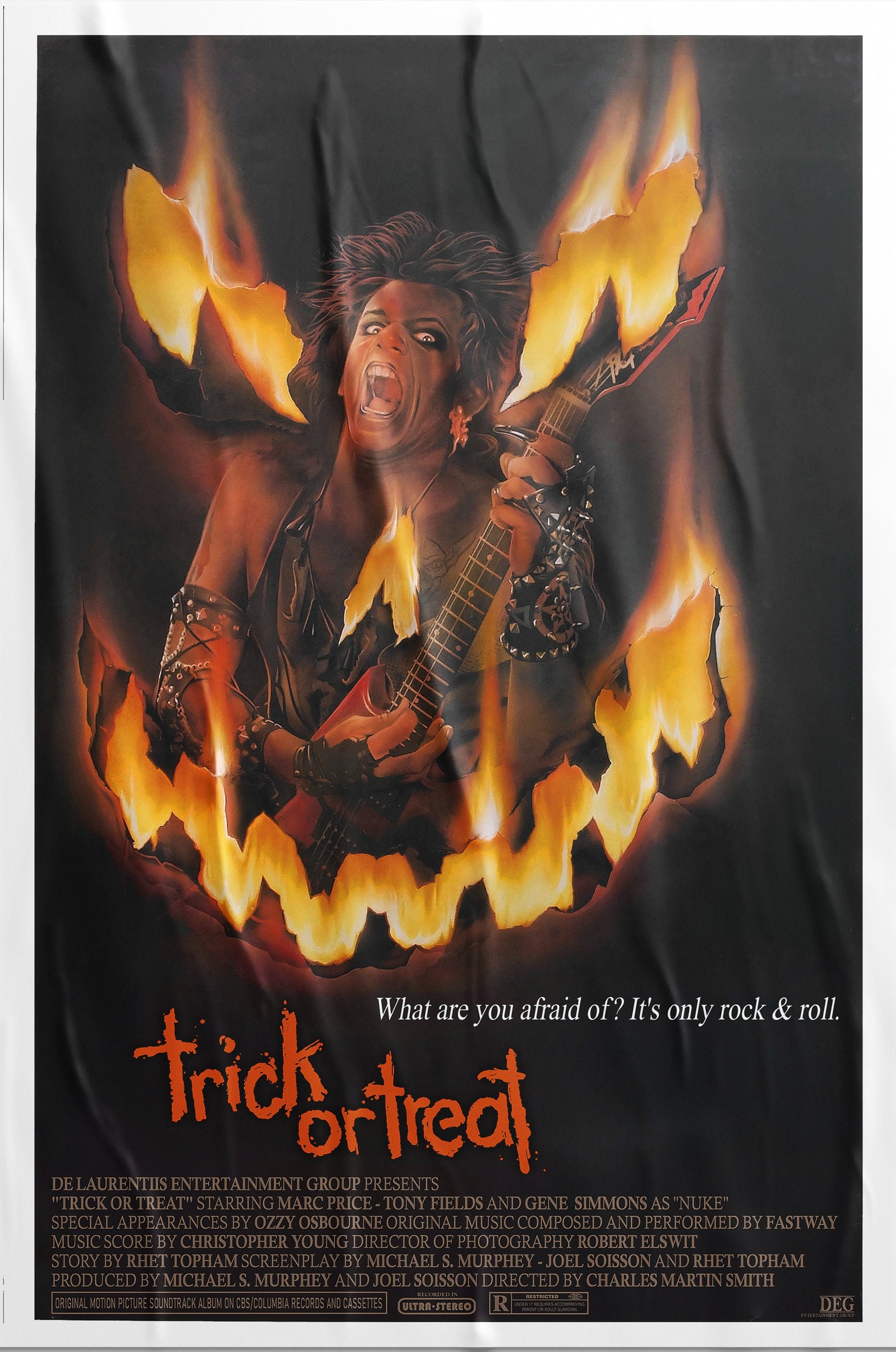 Trick Or Treat 1986 Poster