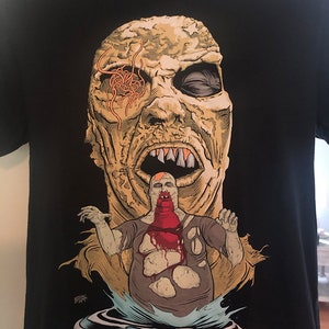 Zombie T-Shirt Fulci Officially Licensed