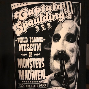 Captain Spaulding - Monsters and Madmen V2 T-shirt