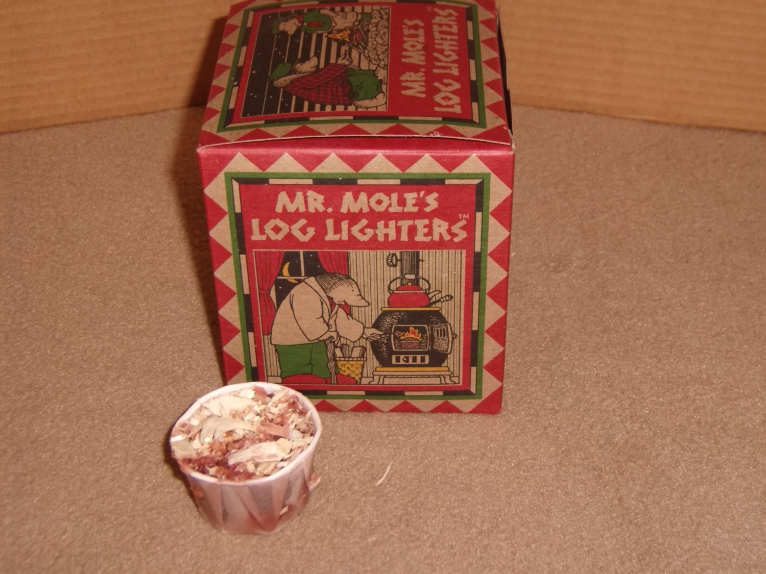Mr. Mole Log Lighters