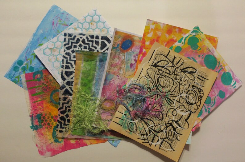 Mixed Media Paper pack Etsy
