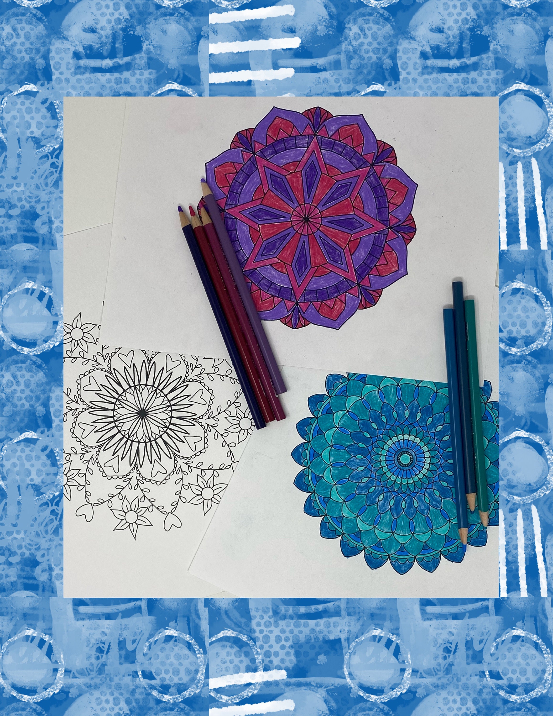 Mandala Coloring Pages - Etsy