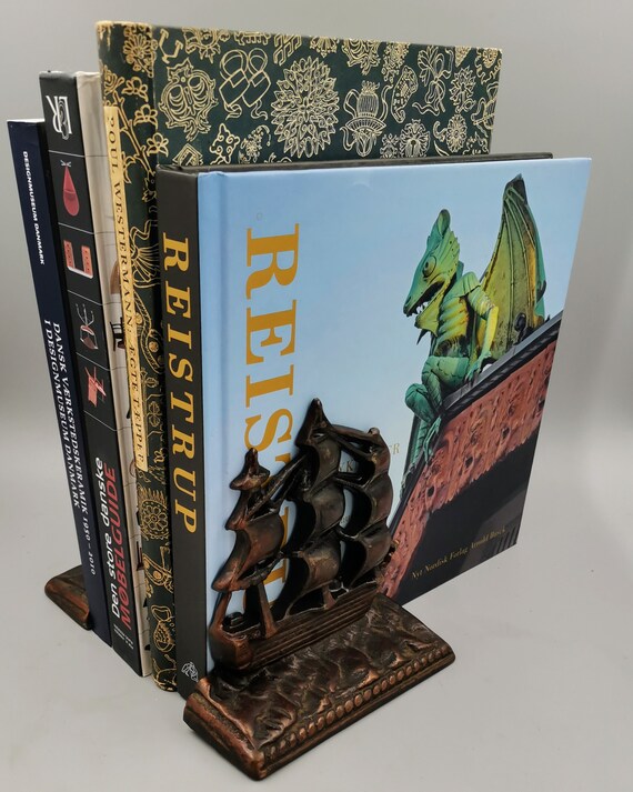 Cast Iron Old Ironsides Bookends Bookends / USS Constitution ,Old