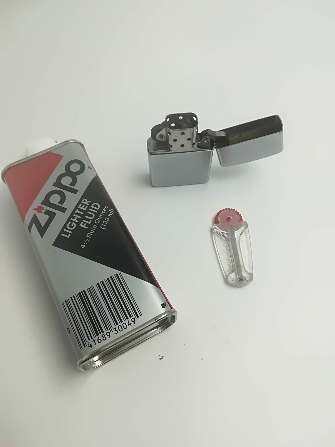 Vintage Zippo Lighter in Original Box With Fluid Can From Etsy