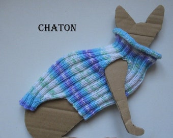 Pull  pour chaton sphynx