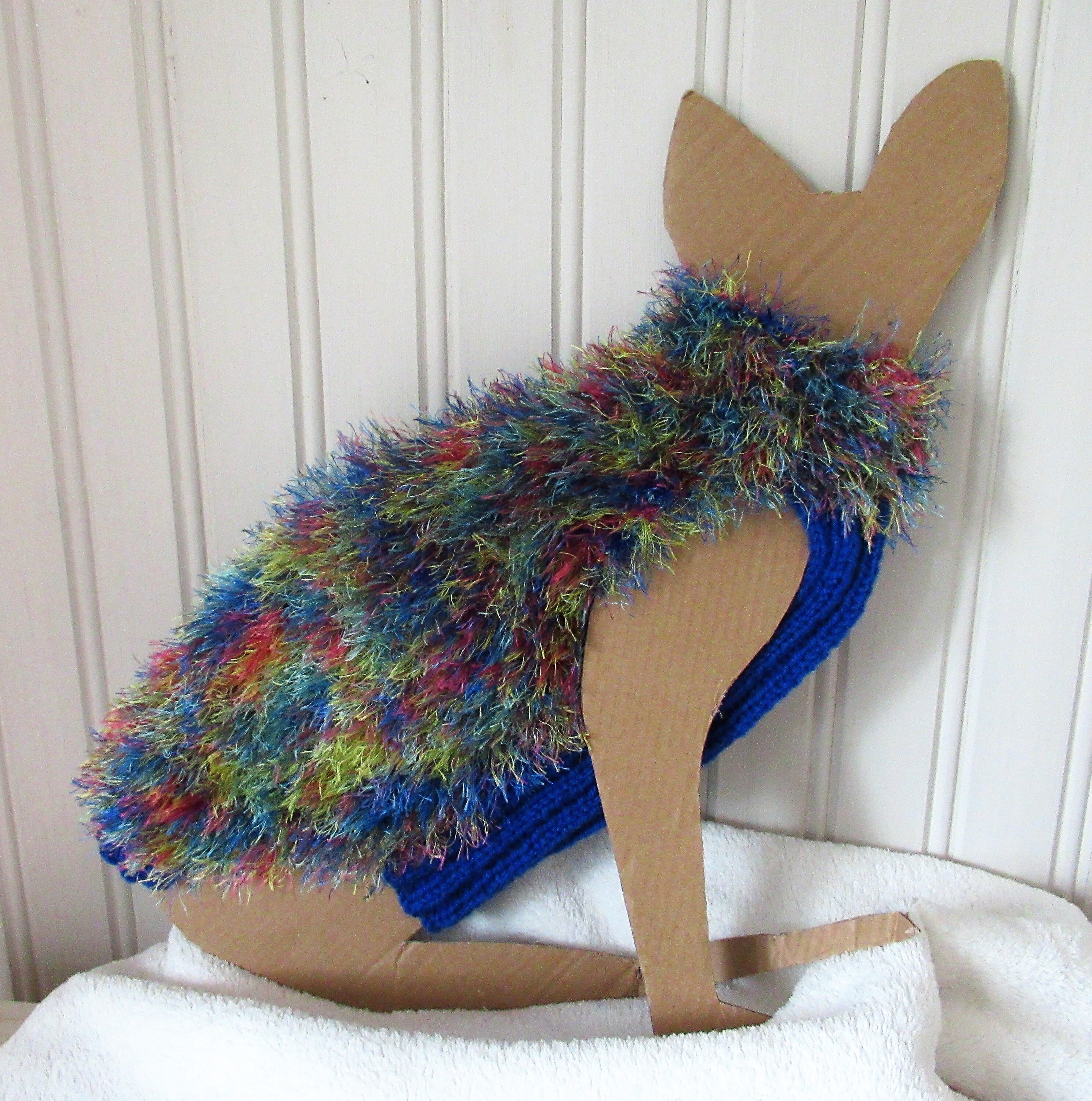 Pull Multicolore Pour Chaton