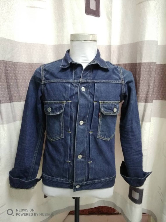 Denime Jacket selvedge Double pocket