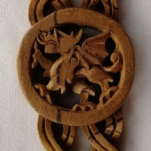 Cucchiaio gallese intagliato a mano