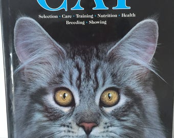 Vintage cat encyclopedia book 1990's, 90's