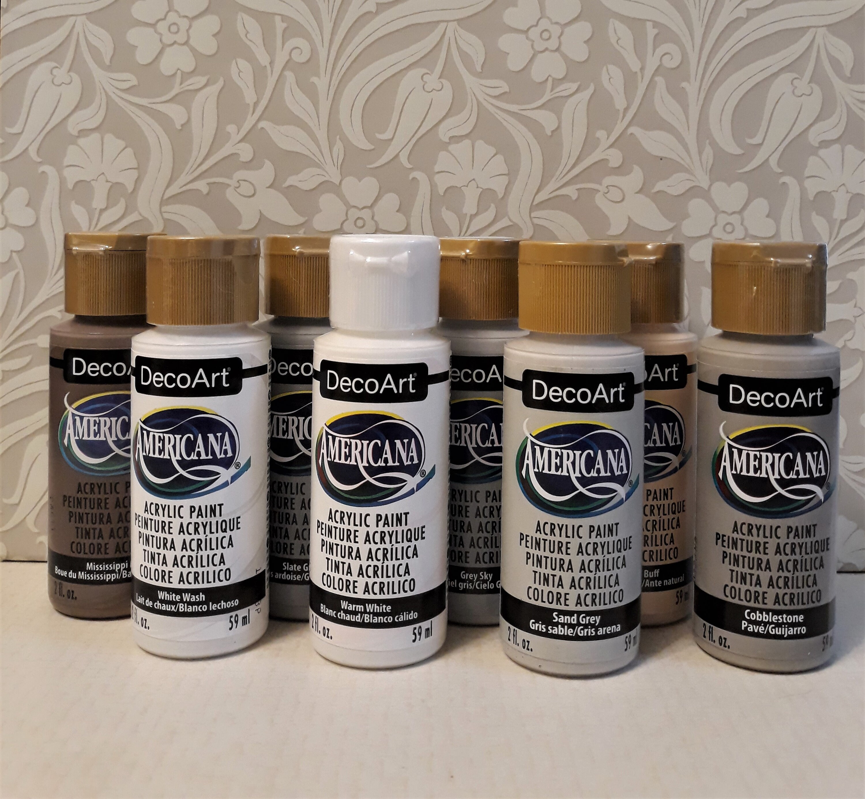 Decoart Americana Acrylic Craft Paint 2 Oz Neutrals and - Etsy