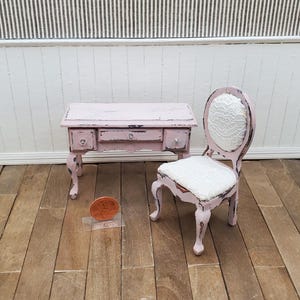 dusky pink dressing table chair Winado Velvet Accent Chair With Pillows one_size in Pink
