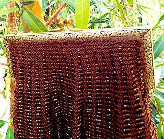 Vintage Beaded Purse,Vintage Antique Deco 1920's … - image 2