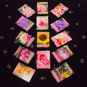 Tarot Deck /Flower Therapy Oracle Cards "FIRST EDITION"!!!!!Tarot Cards,Vintage Tarot Deck,Tarot First Edition,Fortune,Vintage Halloween