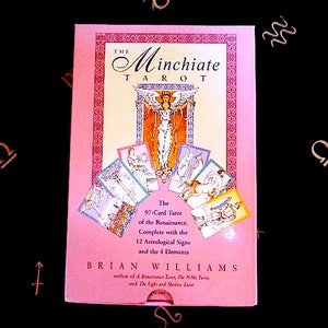 Tarot Card Deck /THE MINCHIATI TAROT (Limited Publication) Vintage Hallowween, Vintage Tarot Deck, Tarot First Edition,Fortune Telling Deck.