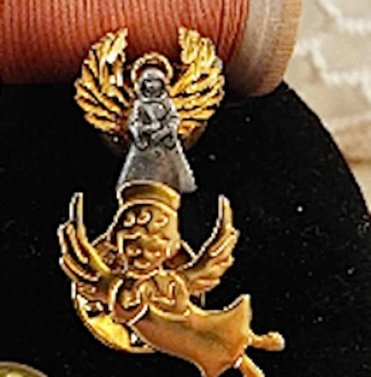 Lot 7 Vintage Angel Pins 7 Vintage Angel Pins/Brooches Gold Etsy