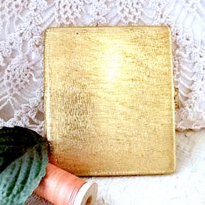 Vintage Wallet,Gold Metal Wallet,1940'S Vintage Wallet,Brushed Gold Metal Wallet/Card Holder Walet,Vintage Compact Wallet,Valentine Gift