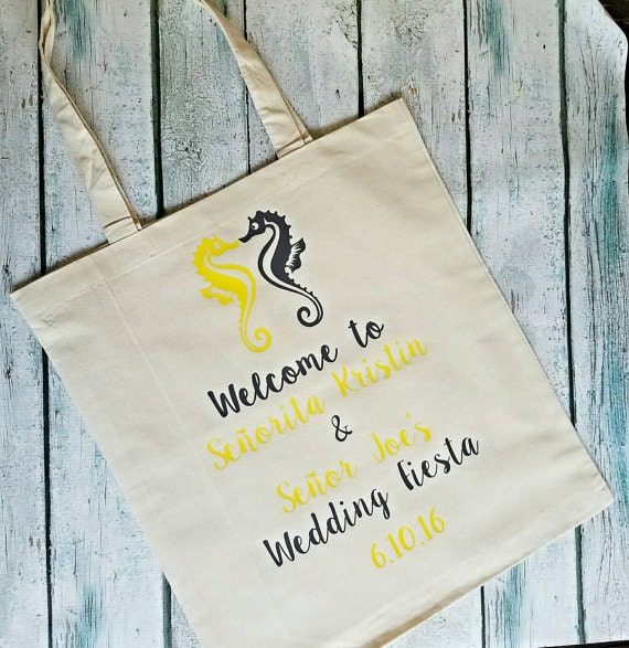 Wedding Tote Bag / Wedding Bags / Beach Wedding