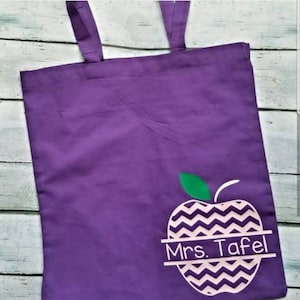 Personalized Teacher Gift / Tote bag / Teacher Gift / Teacher Appreciation / Teacher Gift / End of the Year gift /