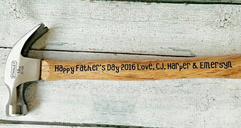 Fathers Day Hammer, Personalized Hammer, Gifts for Dad, Father's day gift, Dads gift / hammer / Personalized gift / men gift image 3