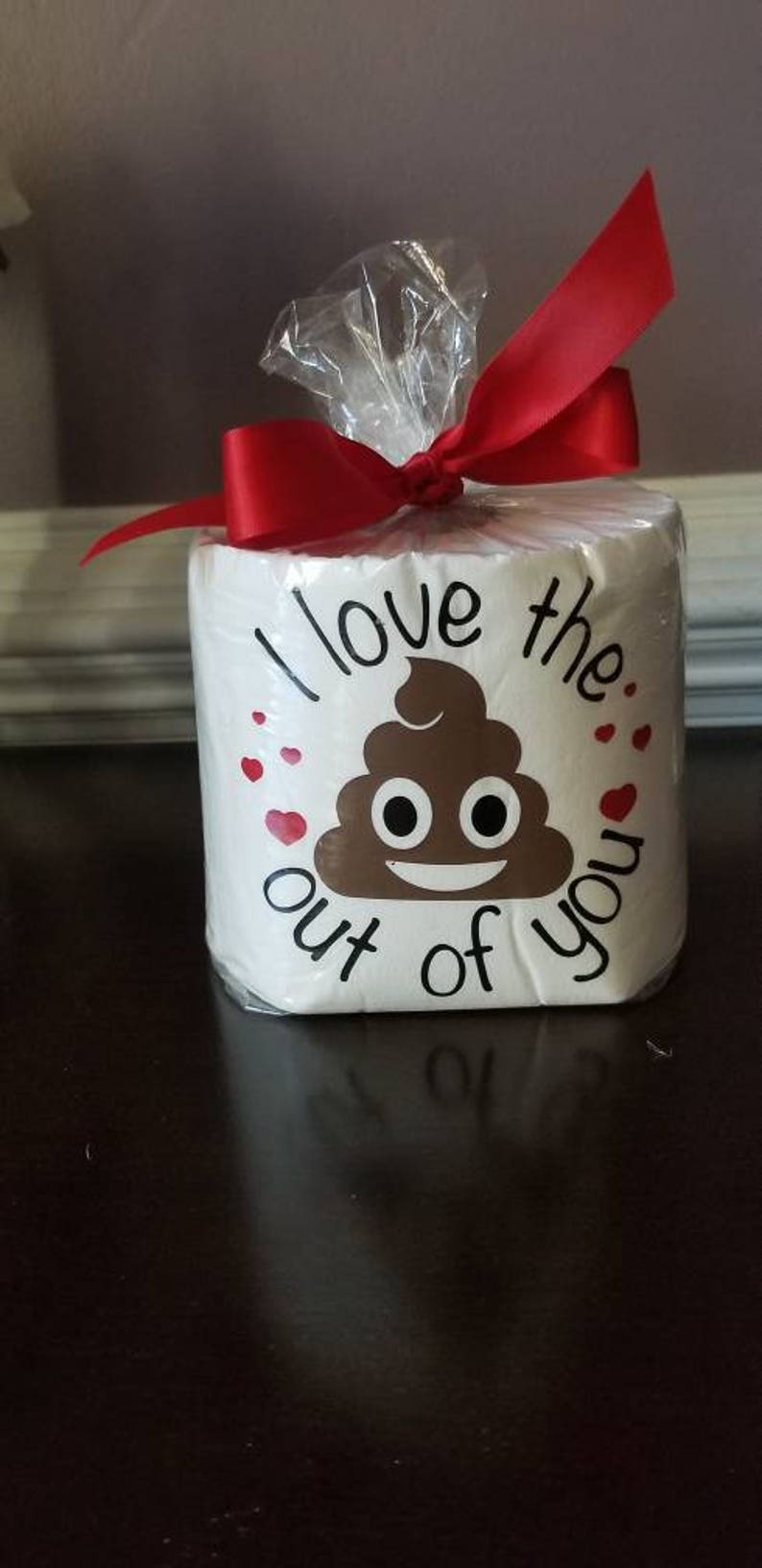 I Love the Poop Out of You Toilet Paper Personalized Poop Etsy Australia