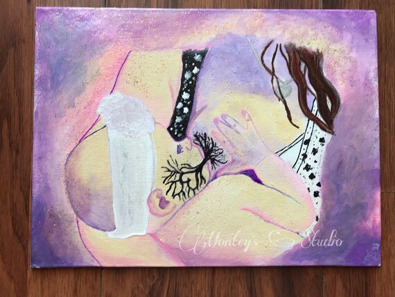 Custom Tree of Life Breastfeeding Painting