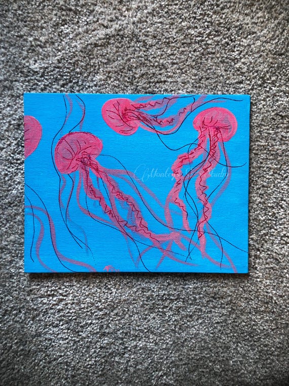 Jellyfish painting