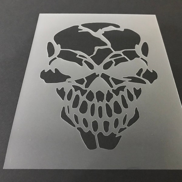 Skull #29 Stencil (Buy 2 Get 1 Free! Mix & Match)