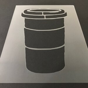 Coffee #6 Stencil (Buy 2 Get 1 Free! Mix & Match)