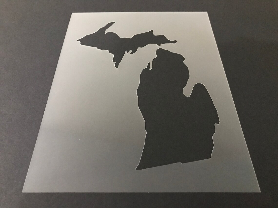 Michigan 1 Stencil Buy 2 Get 1 Free Mix & Match | Etsy