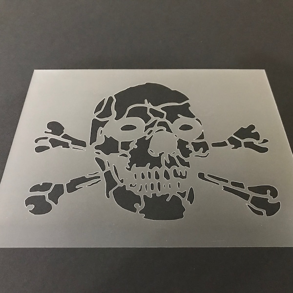 Skull #31 Stencil (Buy 2 Get 1 Free! Mix & Match)