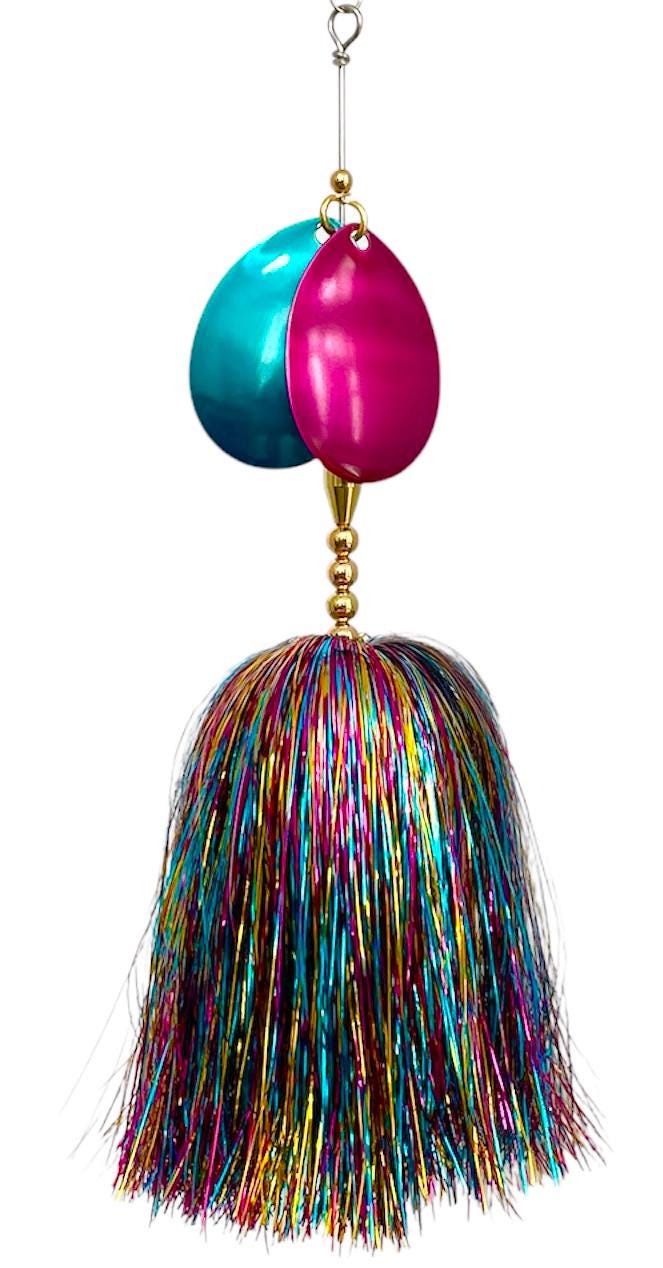Leurre Bucktail Pour Musky Et Brochet - 8,5 - Double Lame #8