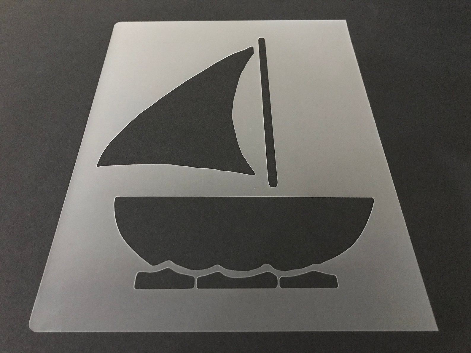Boat 6 Stencil buy 2 Get 1 Free Mix & Match Etsy