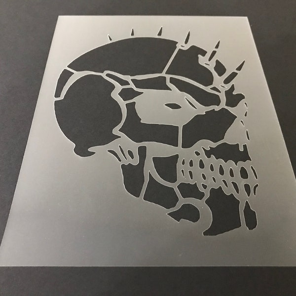 Skull #37 Stencil (Buy 2 Get 1 Free! Mix & Match)