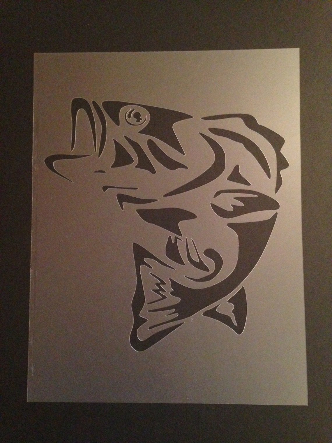 Bass 1 Stencil buy 2 Get 1 Free, Mix and Match - Etsy