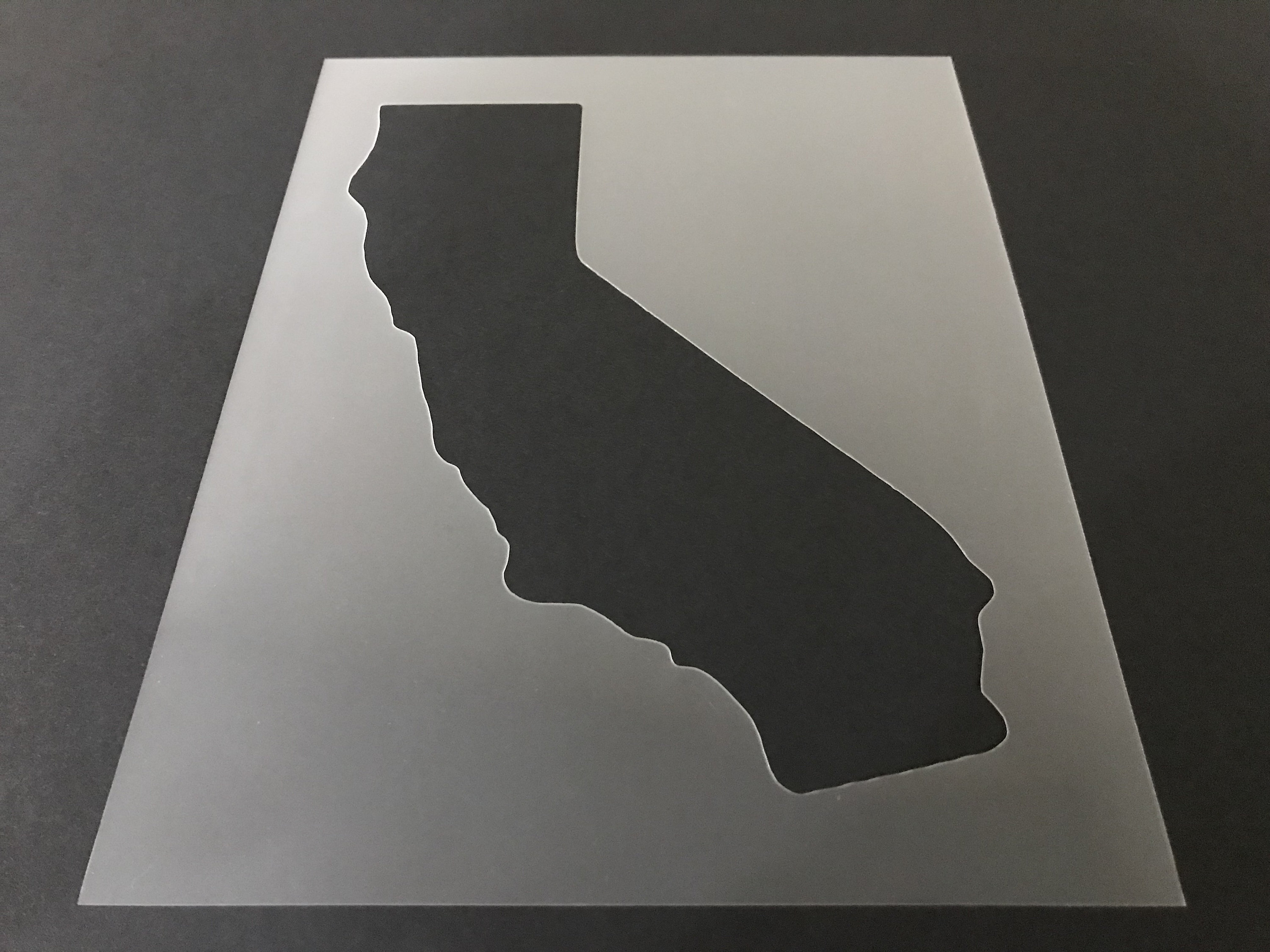 California 1 Stencil Buy 2 Get 1 Free Mix &amp; Match | Etsy