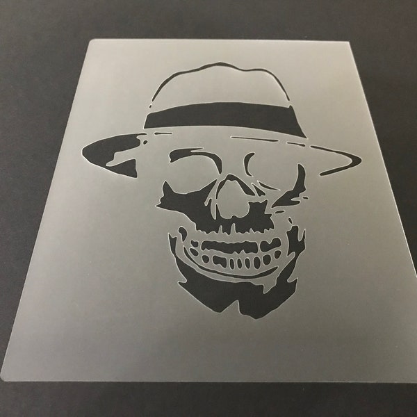 Skull #25 Stencil (Buy 2 Get 1 Free! Mix & Match)