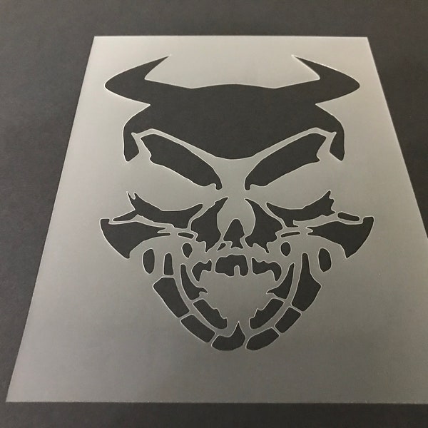 Skull #30 Stencil (Buy 2 Get 1 Free! Mix & Match)