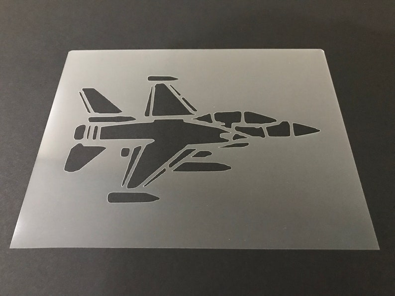 Airplane 2 Stencil Buy 2 Get 1 Free Mix Match Etsy airplane-2-stencil-buy-2-get-1-free-mix-match-etsy