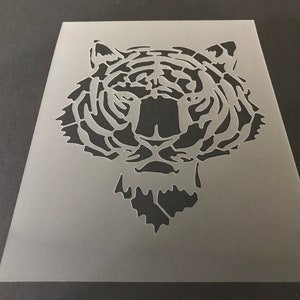 Tiger #4 Stencil (Buy 2 Get 1 Free! Mix & Match)