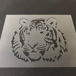 Tiger #2 Stencil (Buy 2 Get 1 Free! Mix & Match)