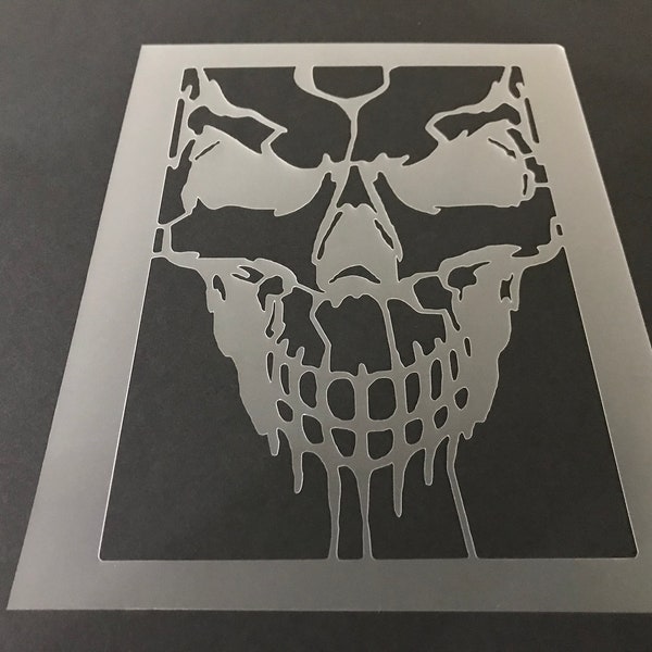 Skull #26 Stencil (Buy 2 Get 1 Free! Mix & Match)
